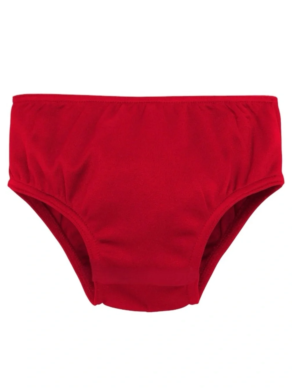 Red Baby Bloomer Diaper Cover